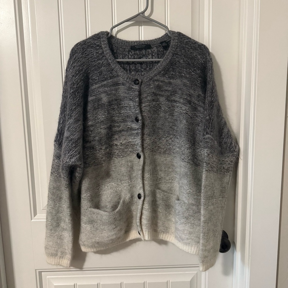 Wool Scotch & Soda Amsterdam Blauw Ombre - Picture 2 of 8
